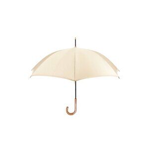 Yves Saint Laurent Vintage Gold Umbrella with Embossed 'YSL' Monogram